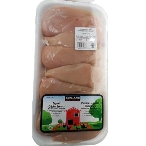 Image of Organic Kirkland Chicken Breasts - 1 x 2 Kilos
